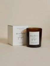 Mandarin and Ginger Scented by Plum & Ashby